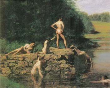 Thomas-Eakins-Swimming-1885